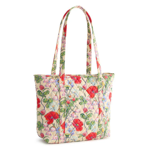 Small Original Vera Tote - 
All The Pretty Wildflowers In Premium Cotton