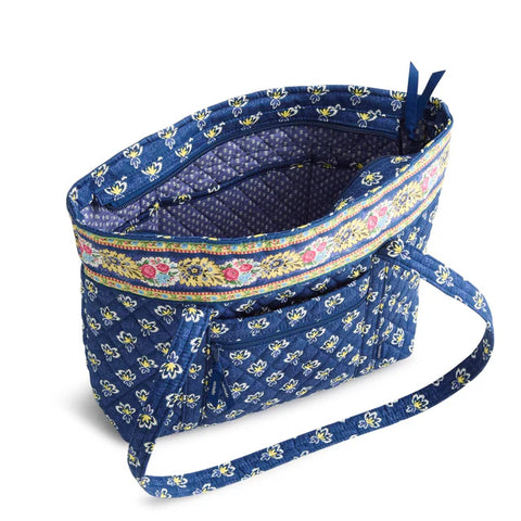 Small Original Vera Tote - Maison Blue in Premium Cotton