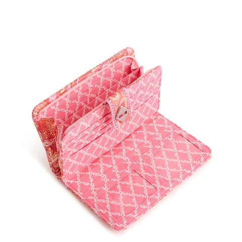 Turnlock Wallet in Sherbet Vera Bradley