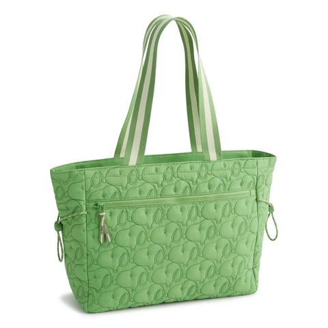 Peanuts Hathaway Tote in Fluorite Green Snoopy in Featherweight