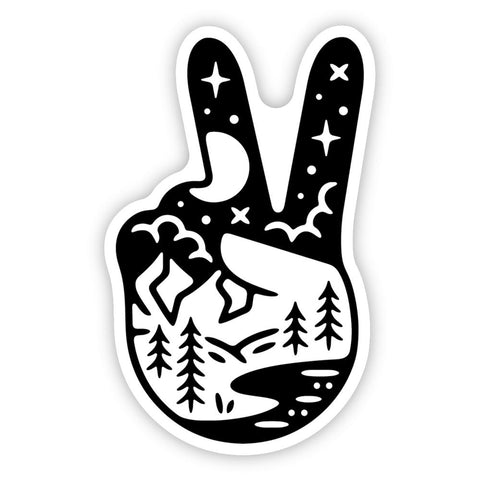 Peace Scene Sticker  Stickers Northwest   