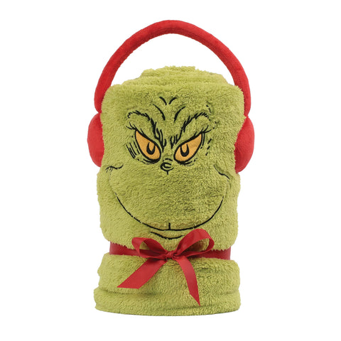 Grinch SnowThrow Blanket Enesco   