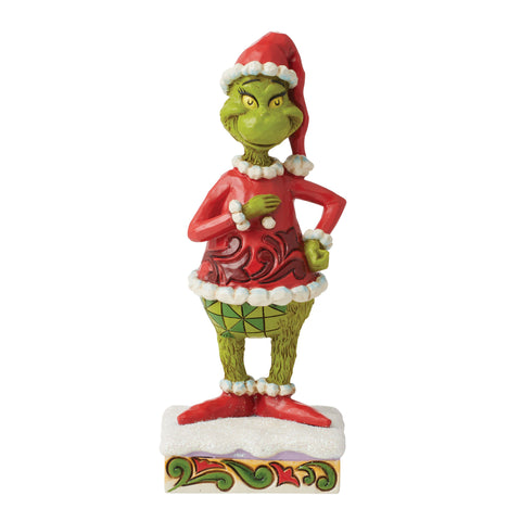 Jim Shore Happy Grinch Figurine Jim Shore   