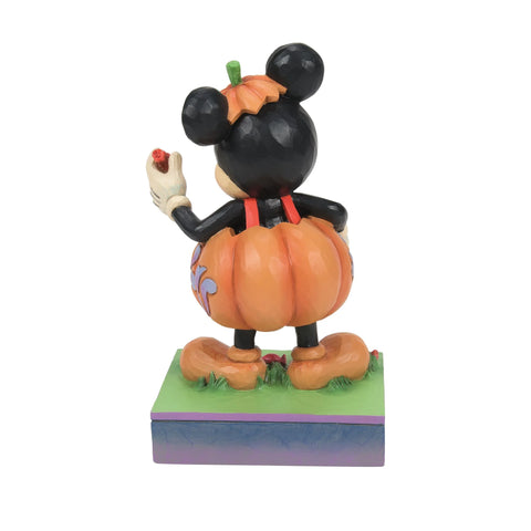 "Mick-O-Lantern" Mickey Pumpkin Costume by Jim Shore Figurine Enesco   