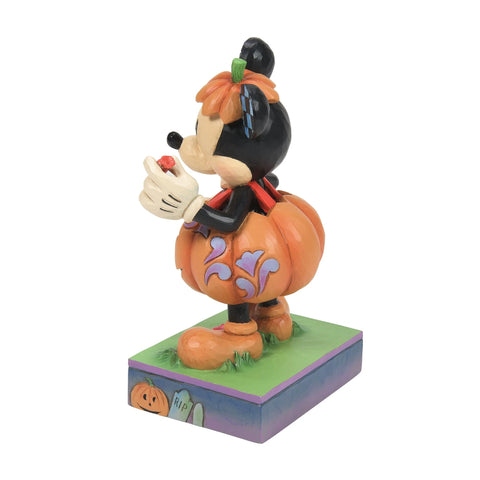 "Mick-O-Lantern" Mickey Pumpkin Costume by Jim Shore Figurine Enesco   