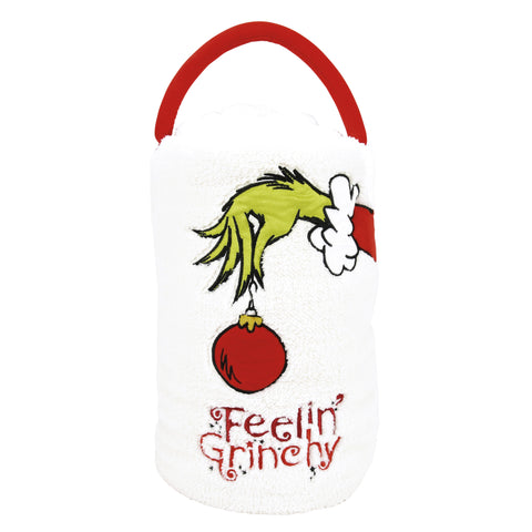 Feelin' Grinchy Blanket Blanket Enesco   