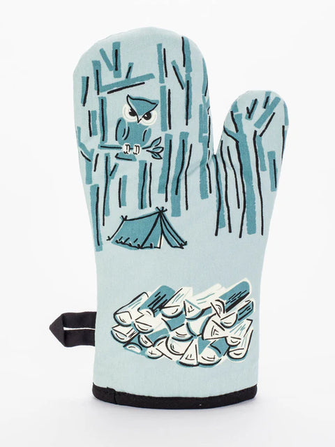 B!tches Get Stuff Done Oven Mitt Blue Q