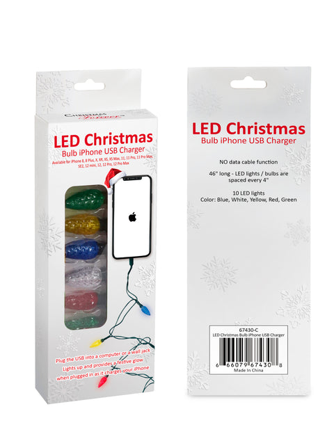 Christmas Light Bulb Phone Charger Charger Opportunities   