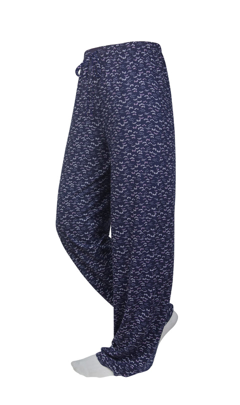 Lounge Pants - Navy Dotty Dot  Mirabeau   