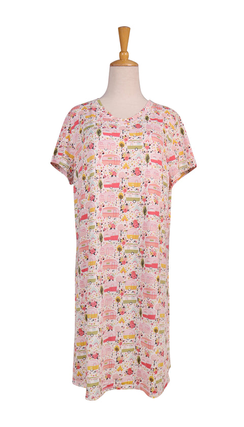 Sleep Dress - Happy Camper  Mirabeau   