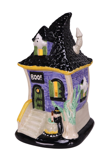 7.5" LED Ceramic Halloween Haunted House Décor Opportunities   