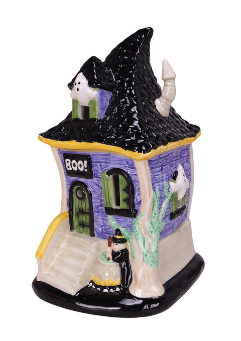 7.5" LED Ceramic Halloween Haunted House Décor Opportunities   