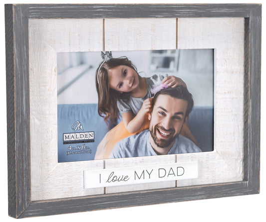 4x6 Dad Rustic Picture Frame