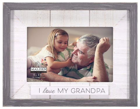4x6 i Love My Grandpa Picture Frame  Malden International Designs   
