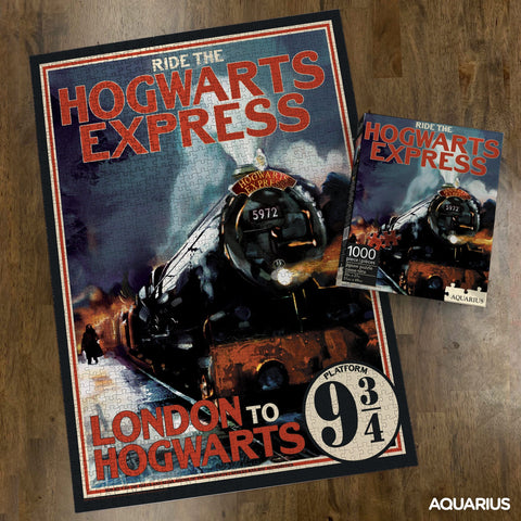 Harry Potter Hogwarts Express 1000 Piece Jigsaw Puzzle  Aquarius Puzzles   