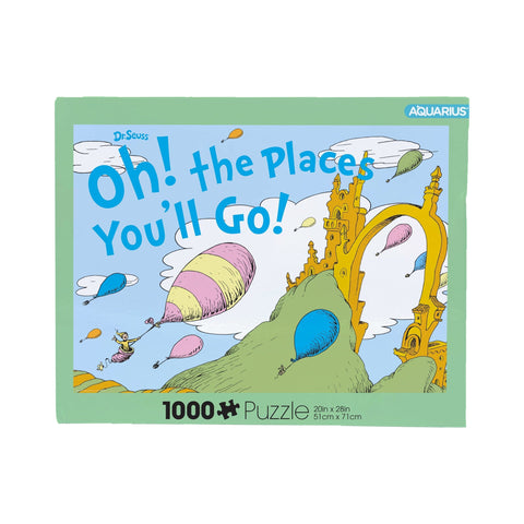 Oh, The Places You’ll Go! 1000 Piece Jigsaw Puzzle  Aquarius Puzzles   