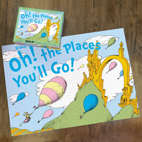 Oh, The Places You’ll Go! 1000 Piece Jigsaw Puzzle  Aquarius Puzzles   