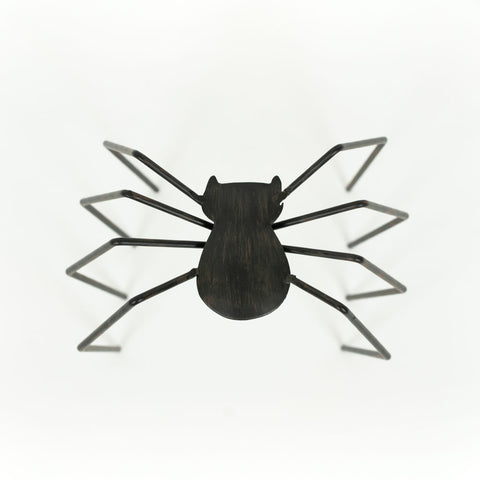 Metal Spider 8x8x5 Halloween Décor Adams & Co   