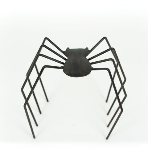 Metal Spider 8x8x5 Halloween Décor Adams & Co   