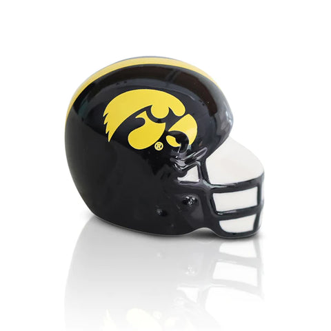 buy iowa hawkeye football or helmet University of Iowa Helmet Mini by Nora Fleming – Little Green Apple