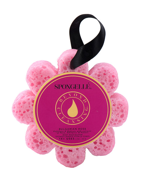 Bulgarian Rose Wild Flower Soap Sponge Soap Spongellé   