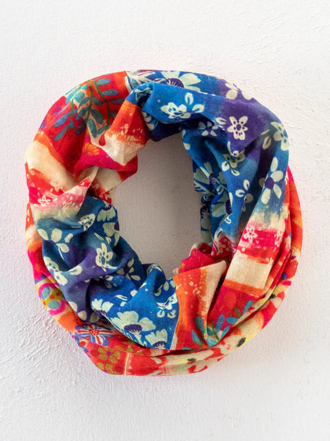Full Boho Bandeau® Headband - Cream American Flag Natural Life