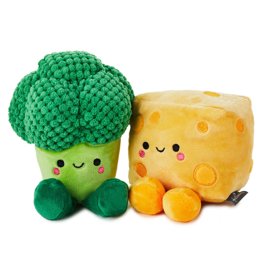 Better Together Broccoli and Cheese Magnetic Plush, 5.75" Plush Toy Hallmark   
