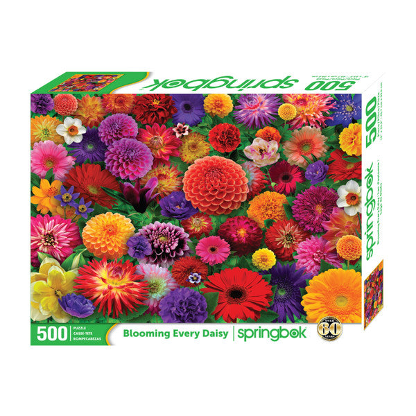 Blooming Every Daisy 500 Piece Puzzle Jigsaw Puzzle Springbok   