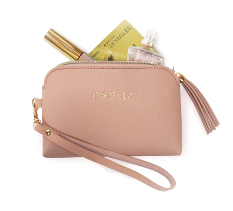 Chosen Personalized Wristlet  Mulberry Studios   