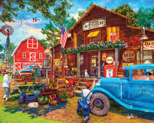 Country Supple Store 1500 Piece Puzzle Jigsaw Puzzle Springbok   