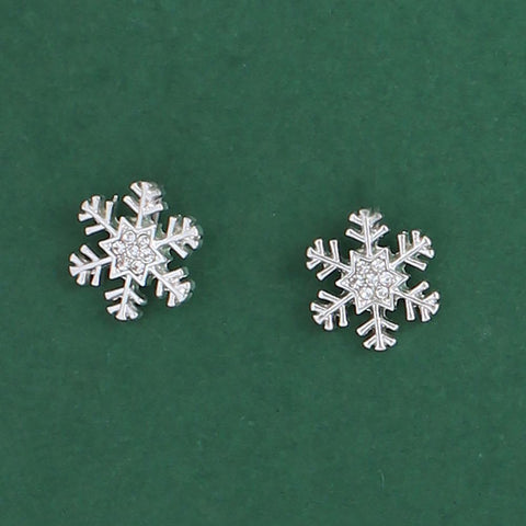 Snowflake Earrings Earrings Periwinkle   