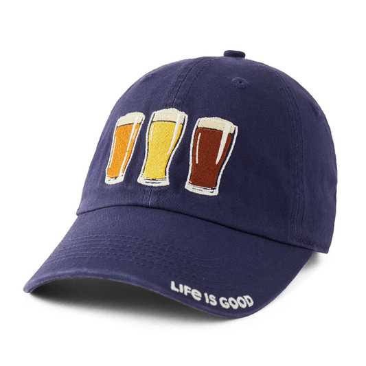 Diversified Portfolio Beer Chill Cap Baseball Hat Life is Good   