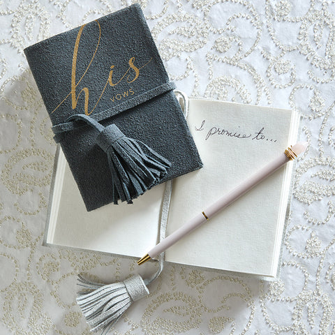 His Vow Book  Santa Barbara Design Studio   