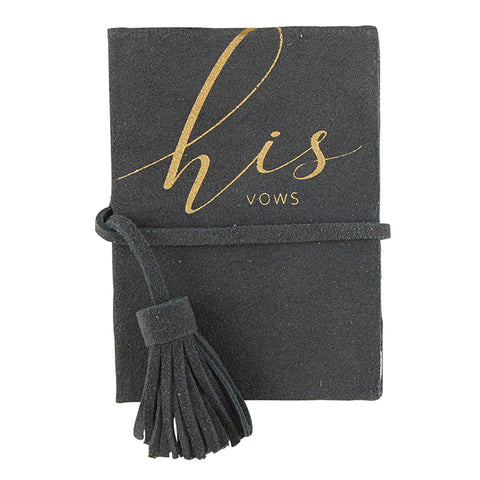 His Vow Book  Santa Barbara Design Studio   