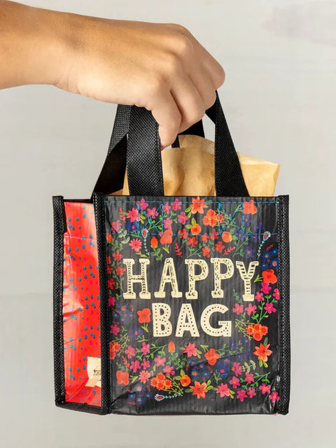 Small Black Happy Bag Natural Life