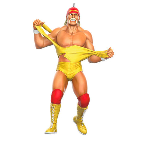 WWE Hulk Hogan 2024 Hallmark Keepsake Ornament Hallmark Keepsake Ornament Hallmark   