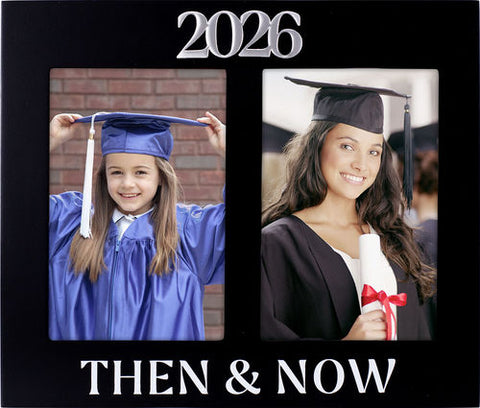 4X6 2026 Graduation Frame Then & Now Malden