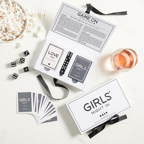 Girls' Night In Playing Card + Dice Set  Santa Barbara Design Studio   