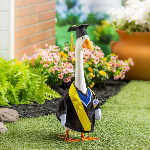 Graduation Day Porch Goose Outfit Evergreen