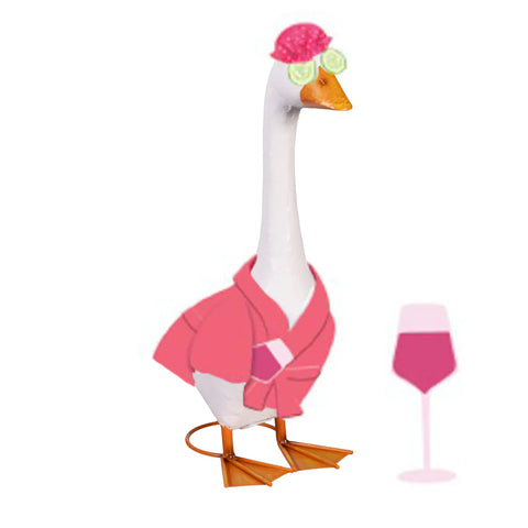 Porch Goose Outfit, Relaxation Time Evergreen