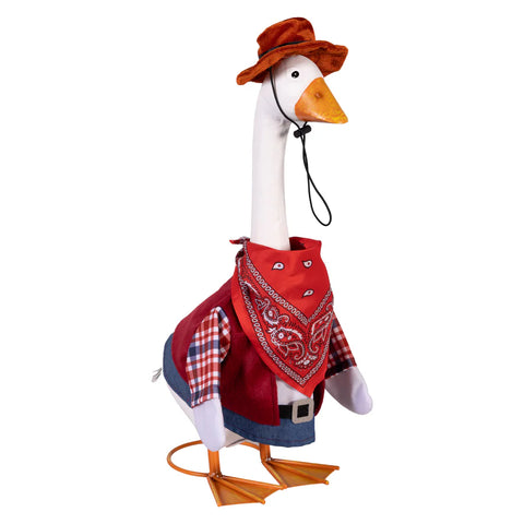 Wild West Porch Goose Outfit Evergreen
