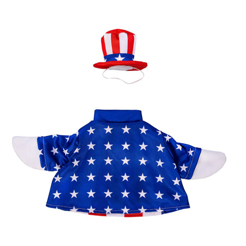 Patriotic Suit Goose Outfit Evergreen