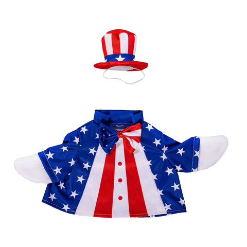 Patriotic Suit Goose Outfit Evergreen
