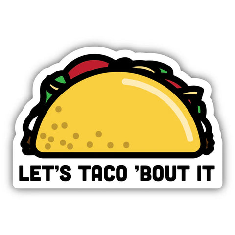 Lets Taco Sticker Sticker  Stickers Northwest   