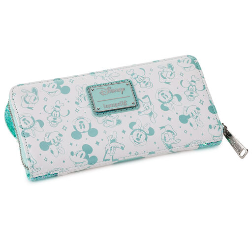 Loungefly Disney 100 Years of Wonder Holographic Wallet  Loungefly   