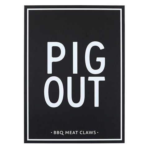 BBQ Meat Claw Book Box - Pig Out  Santa Barbara Design Studio   