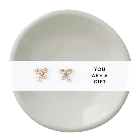 Earrings & Trinket Tray Sets - You are a Gift Earrings Santa Barbara Design Studio   