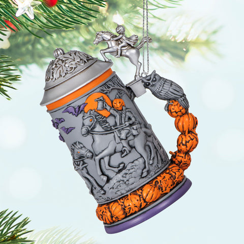 Hoppy Halloween Beer Stein 2024 2024 Hallmark Keepsake Ornament Hallmark Keepsake Ornament Hallmark   