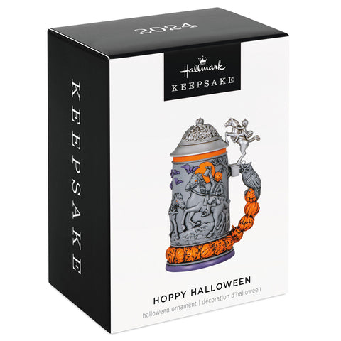 Hoppy Halloween Beer Stein 2024 2024 Hallmark Keepsake Ornament Hallmark Keepsake Ornament Hallmark   