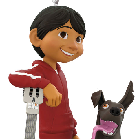 Disney/Pixar Coco Miguel and Dante 2024 Hallmark Keepsake Ornament Hallmark Keepsake Ornament Hallmark   